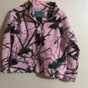 Fleece Trail Crest 2T toddler jacket pink camouflage hunting